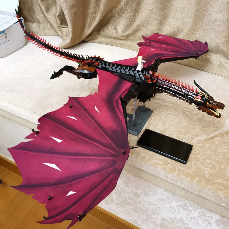 Movie Series The Drogon and Viserion Dragon Model Building Blocks Game Action Figures Bricks Assembly Toys For Children Gifts
Movie Series The Drogon and Viserion Dragon Model Building Blocks Game Action Figures Bricks Assembly Toys For Children Gifts