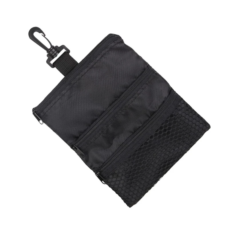 Waterproof Golf Organiser Bag with Rotating Clip Zippered Golf Ball Holder Bag Multiple Compartment For Golf Accessories
Waterproof Golf Organiser Bag with Rotating Clip Zippered Golf Ball Holder Bag Multiple Compartment For Golf Accessories