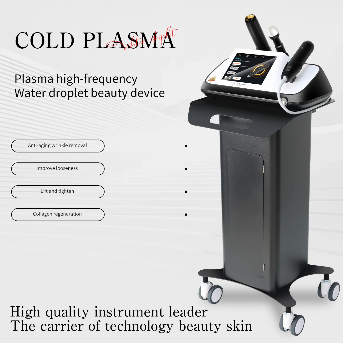 New Korean Cold Plasma Machine for Home Use Anti-Bacterial Acne-Removal Anti-Inflammatory Skin-Tightening Skin-Softening
New Korean Cold Plasma Machine for Home Use Anti-Bacterial Acne-Removal Anti-Inflammatory Skin-Tightening Skin-Softening