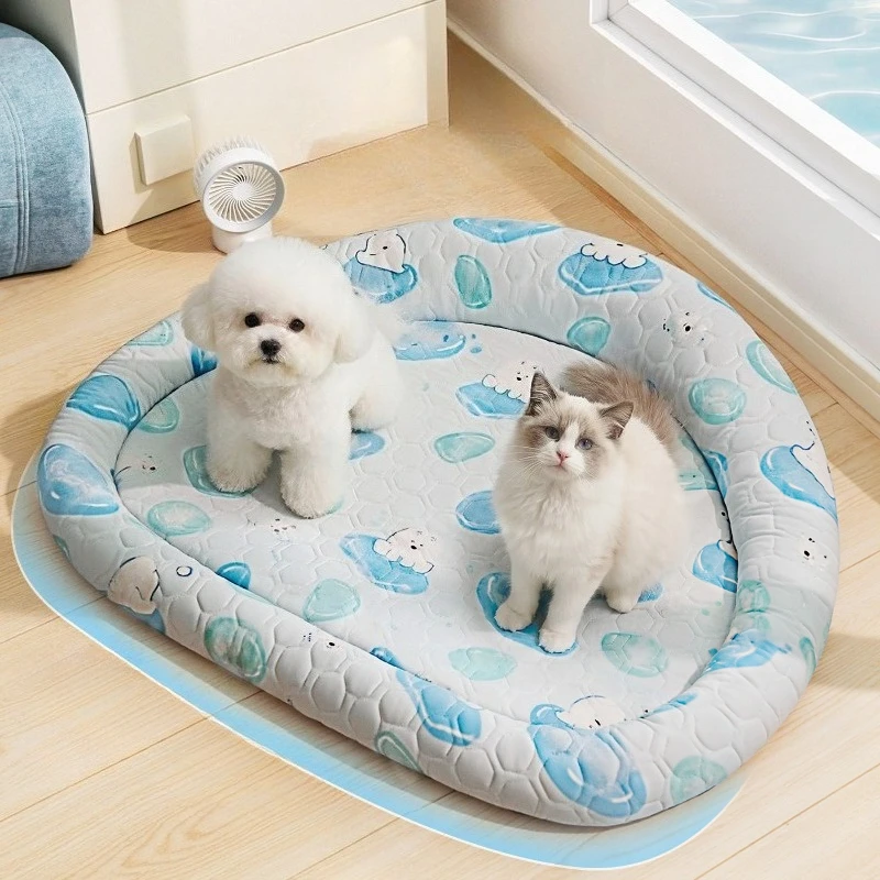 Pet Cooling Pad Dog Cushion Kennel Summer Mat Pet Cat Sleeping Sofa Nest Dog Beds Sleeping Mat Suitable for Small Medium Dogs
Pet Cooling Pad Dog Cushion Kennel Summer Mat Pet Cat Sleeping Sofa Nest Dog Beds Sleeping Mat Suitable for Small Medium Dogs