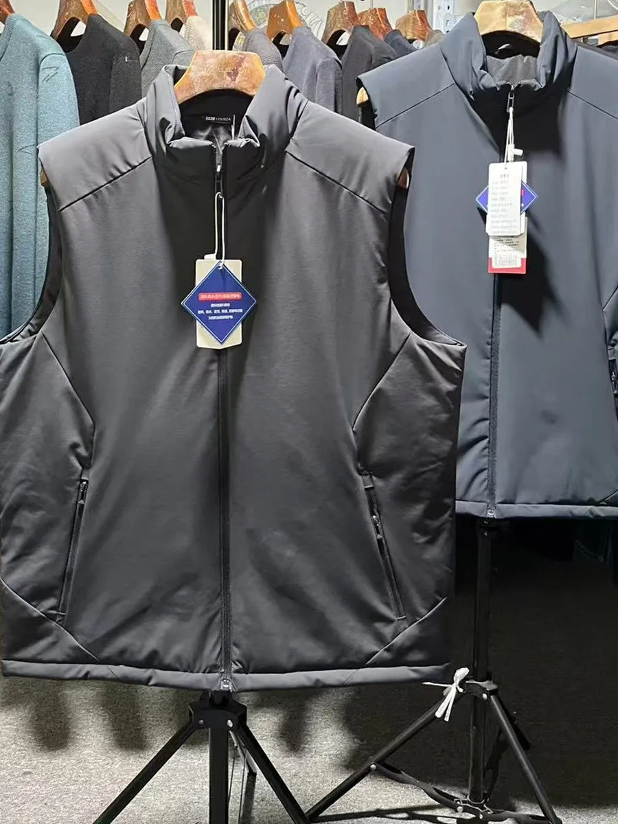 Технический хлопковый термобелье с подогревом, легкий осенне-зимний мужской жилет для занятий спортом на открытом воздухе с воротником-стойкой, модный городской жилет
Технический хлопковый термобелье с подогревом, легкий осенне-зимний мужской жилет для занятий спортом на открытом воздухе с воротником-стойкой, модный городской жилет