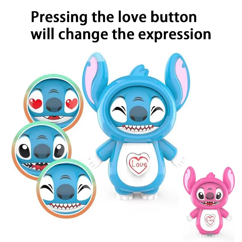 Stitch Change Face Doll Toys Angel Cartoon Action Figures 4 Expressions Car Key Chain Backpack Pendant Funny Reduce Stress Gifts
Stitch Change Face Doll Toys Angel Cartoon Action Figures 4 Expressions Car Key Chain Backpack Pendant Funny Reduce Stress Gifts