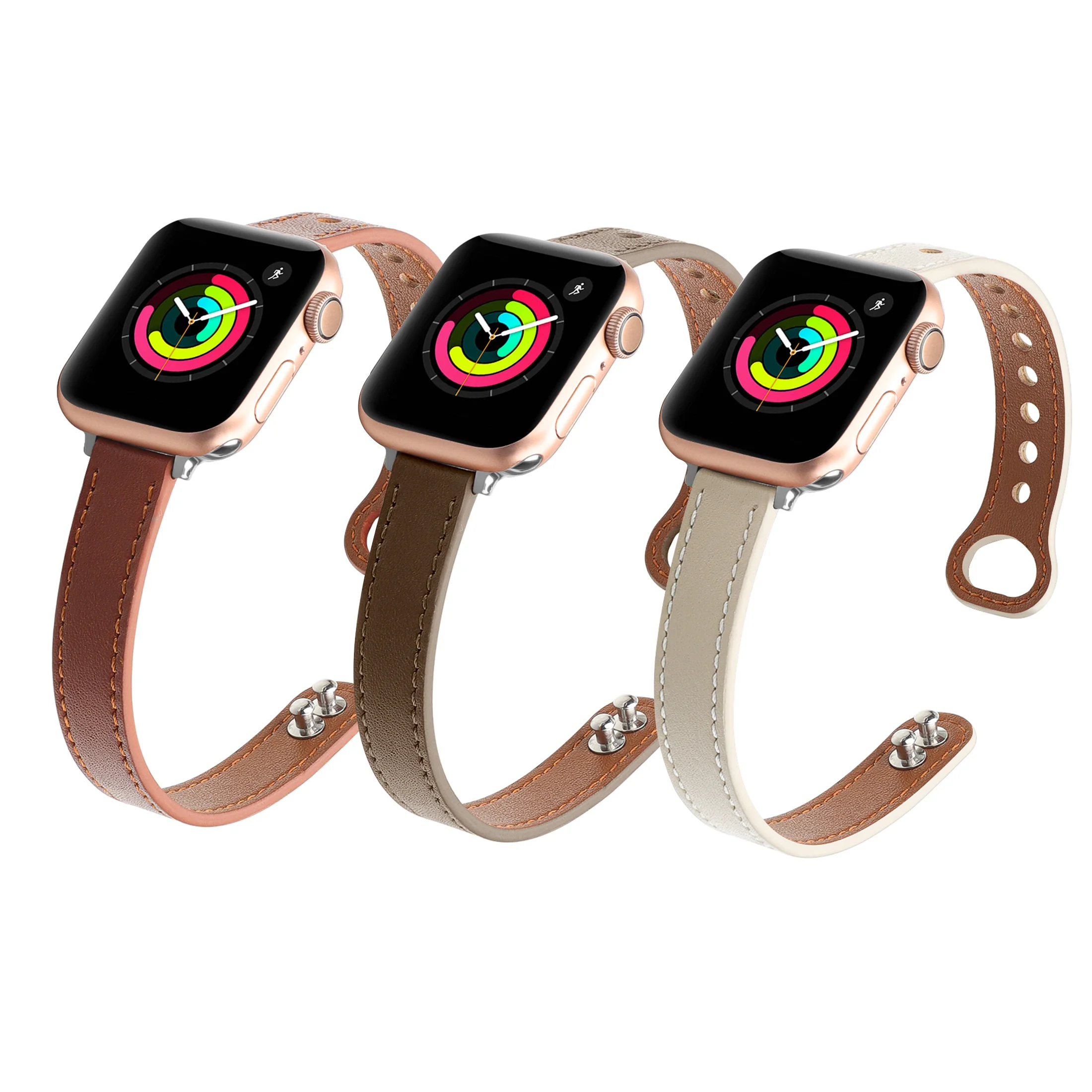 1pc Slim Leather Band Compatible Apple Watch Band 38mm40mm41mm, Thin Wristband for IWatch Ultra SE Series 9/8/7/6/5/4/3/2/1
1pc Slim Leather Band Compatible Apple Watch Band 38mm40mm41mm, Thin Wristband for IWatch Ultra SE Series 9/8/7/6/5/4/3/2/1