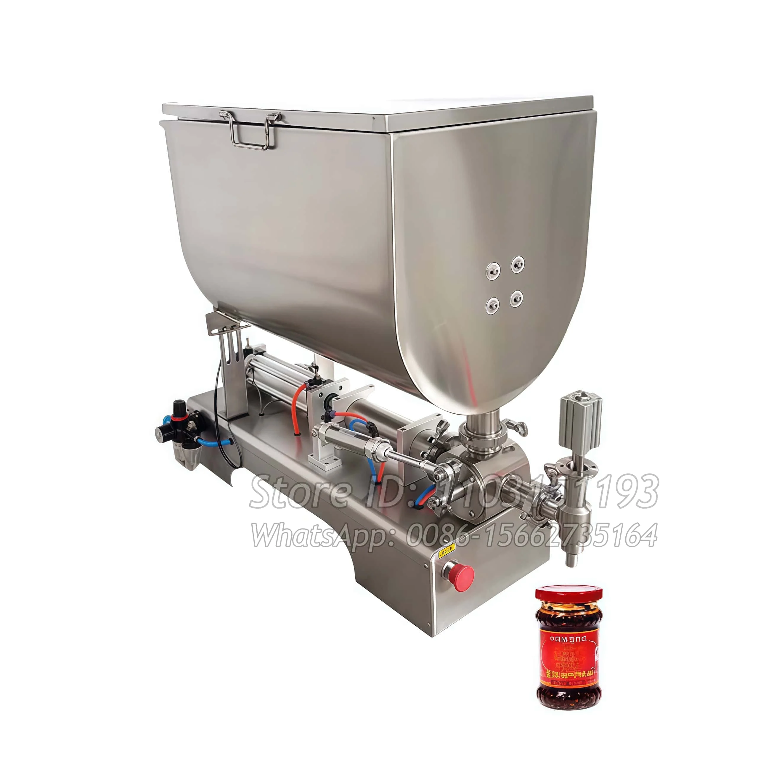 Semi-Auto Horizontal Paste Stirring Filling Machine For Paste Chili Oil Jams Honey Tomato Sauce Cheese Sauce Filling Machine
Semi-Auto Horizontal Paste Stirring Filling Machine For Paste Chili Oil Jams Honey Tomato Sauce Cheese Sauce Filling Machine