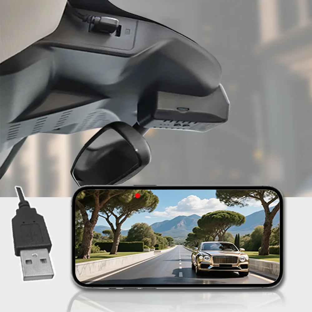 4K HD WIFi Car DVR Video Recorder Dash Cam For Ford Mustang Mach-E GT 2021 Hidden 2160P Plug and Play APP control
4K HD WIFi Car DVR Video Recorder Dash Cam For Ford Mustang Mach-E GT 2021 Hidden 2160P Plug and Play APP control