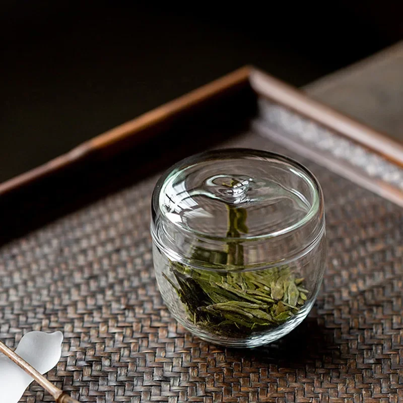 Mini Tea Jar Small Portable Creative Sealed Thickening Heat-resistant Glass Storage Tank Household Small Refreshing Tea Jar New
Mini Tea Jar Small Portable Creative Sealed Thickening Heat-resistant Glass Storage Tank Household Small Refreshing Tea Jar New