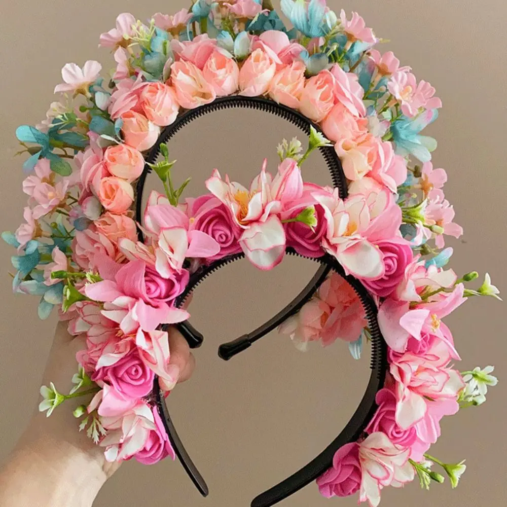Cloth Quanzhou Head-pinned Flower Hair Hoop Headdress Ethnic Style Flower Headband Garland Hair Accessories
Cloth Quanzhou Head-pinned Flower Hair Hoop Headdress Ethnic Style Flower Headband Garland Hair Accessories