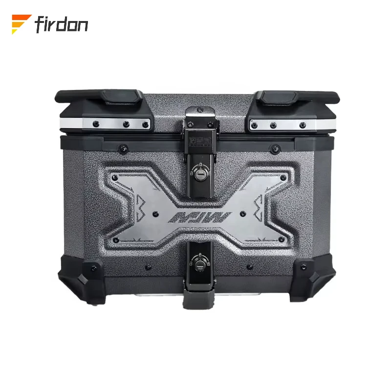 Custom X Design 45L Universal Aluminum tail box Waterproof caja superior de aluminio motorcycle top box Motorbike case
Custom X Design 45L Universal Aluminum tail box Waterproof caja superior de aluminio motorcycle top box Motorbike case
