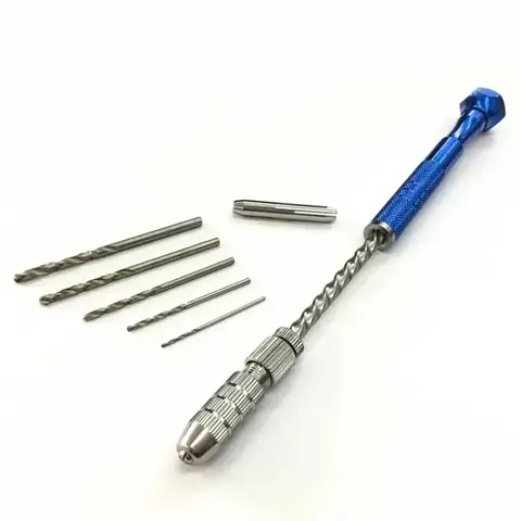 Ustar 91302 Kit d'outils de construction – Perceuse à main automatique à turbine portable de haute précision (0,1-3,2 mm)