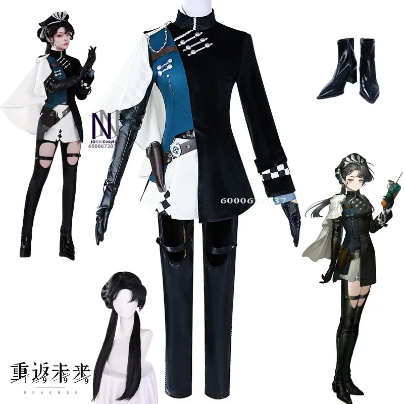 Game Reverse: 1999 Liang Yue Cosplay Costume Anime Clothes Wig Hat Shoes Role Play New Skin Uniforms Halloween Party Comic-Con 
Game Reverse: 1999 Liang Yue Cosplay Costume Anime Clothes Wig Hat Shoes Role Play New Skin Uniforms Halloween Party Comic-Con