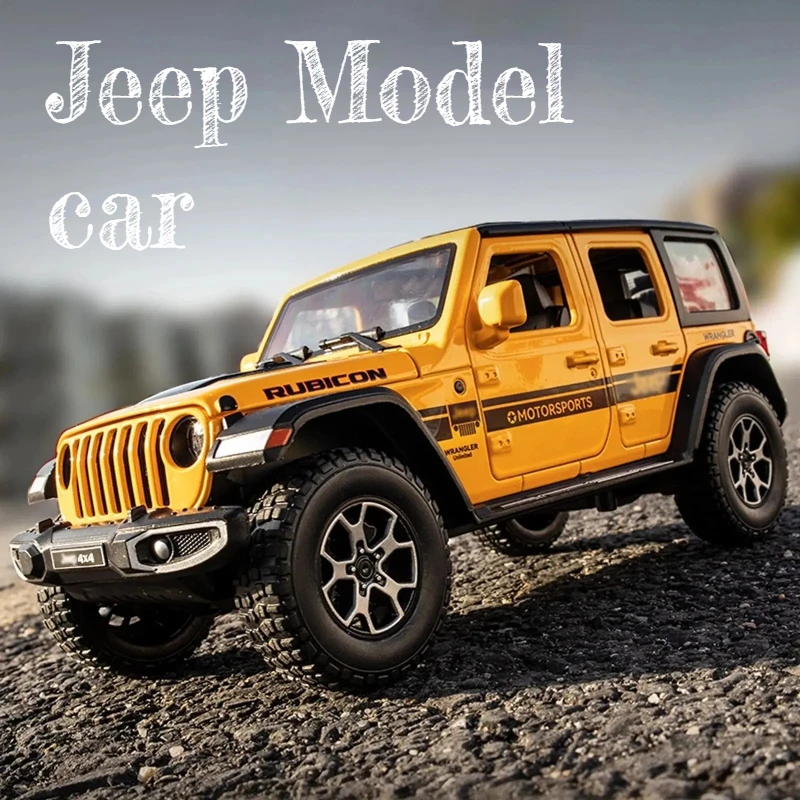 1:22 Wrangler Alloy Jeep Suitable for Children, Boys, Girls and Adults Toys Sound and Light Tabletop Ornaments Gift Retail Boxes
1:22 Wrangler Alloy Jeep Suitable for Children, Boys, Girls and Adults Toys Sound and Light Tabletop Ornaments Gift Retail Boxes
