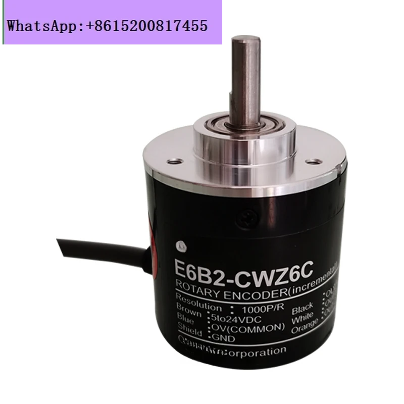 E6B2-CWZ6C Инкрементальный фотоэлектрический поворотный измерительный энкодер CWZ5B CWZ1X 3E 5G
E6B2-CWZ6C Инкрементальный фотоэлектрический поворотный измерительный энкодер CWZ5B CWZ1X 3E 5G