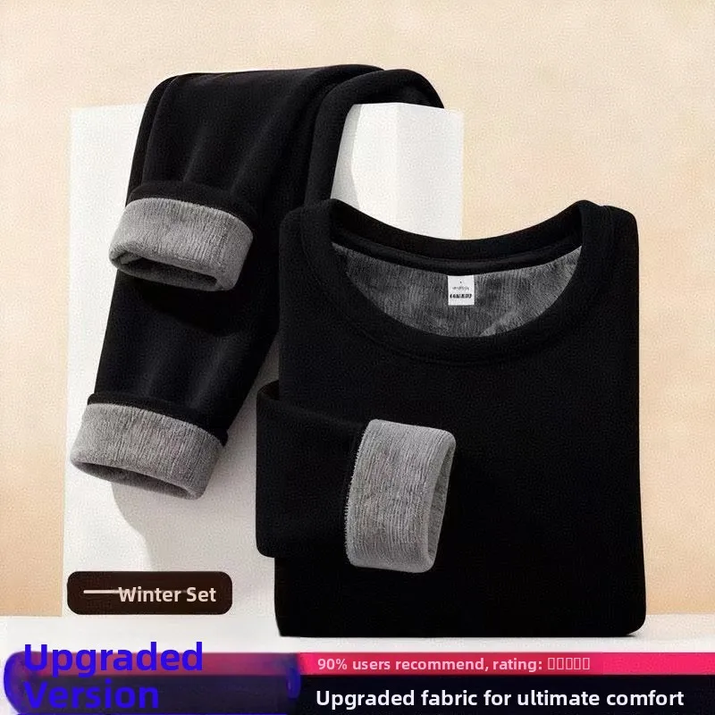 Мужской комплект термобелья с флисовой подкладкой, утепленный, для молодежи, осенняя одежда, длинные брюки, лонгслив с круглым вырезом, однослойный
Мужской комплект термобелья с флисовой подкладкой, утепленный, для молодежи, осенняя одежда, длинные брюки, лонгслив с круглым вырезом, однослойный