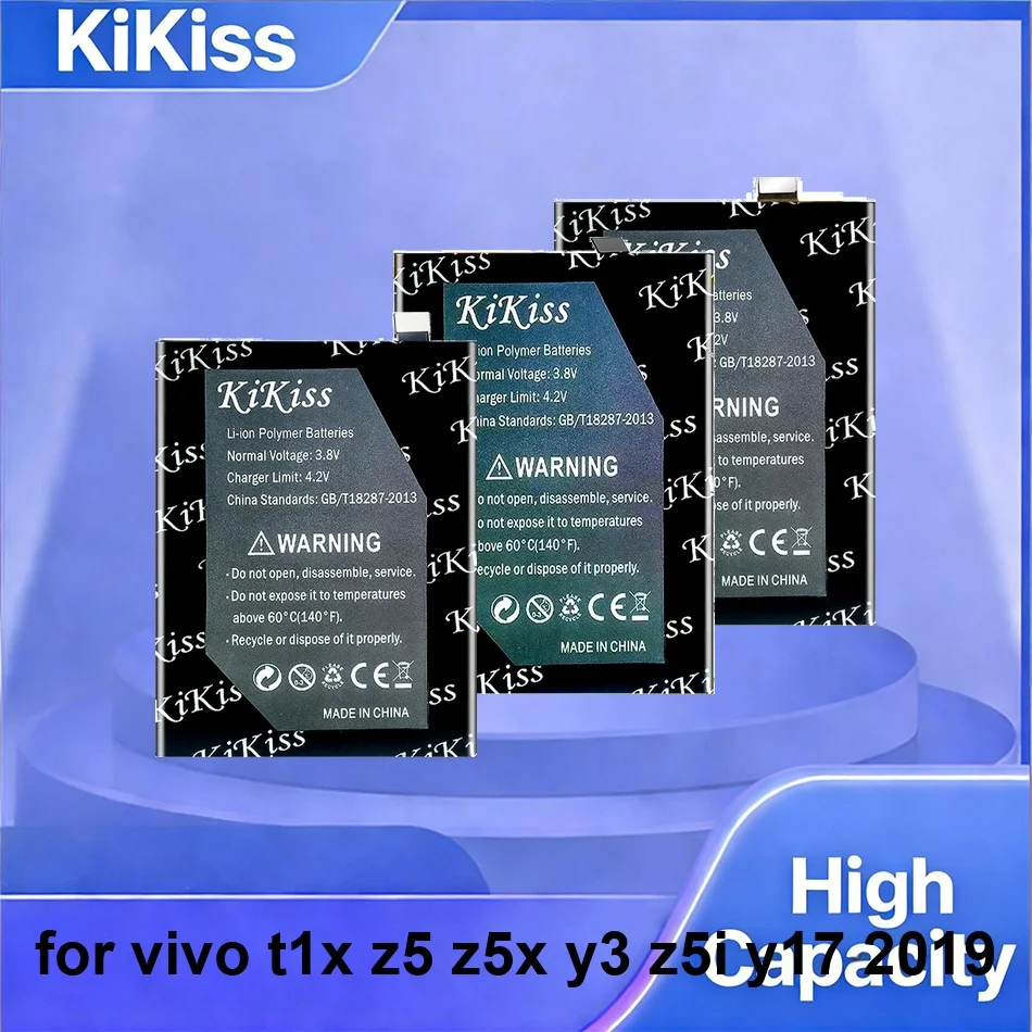 Mobile Phone Battery Premium Replacement B-R3 B-H3 B-G7 5000-5700mAh For Vivo t1x Z5 z5x Y3 z5i Y17 2019
Mobile Phone Battery Premium Replacement B-R3 B-H3 B-G7 5000-5700mAh For Vivo t1x Z5 z5x Y3 z5i Y17 2019