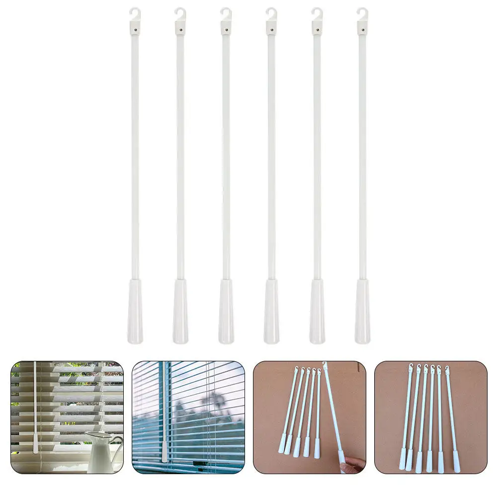6Pcs Blind Wand Replacement Hooks Design Long Rods for Window Blinds Tilt Vertical Curtain Pull Rods Home Office
6Pcs Blind Wand Replacement Hooks Design Long Rods for Window Blinds Tilt Vertical Curtain Pull Rods Home Office