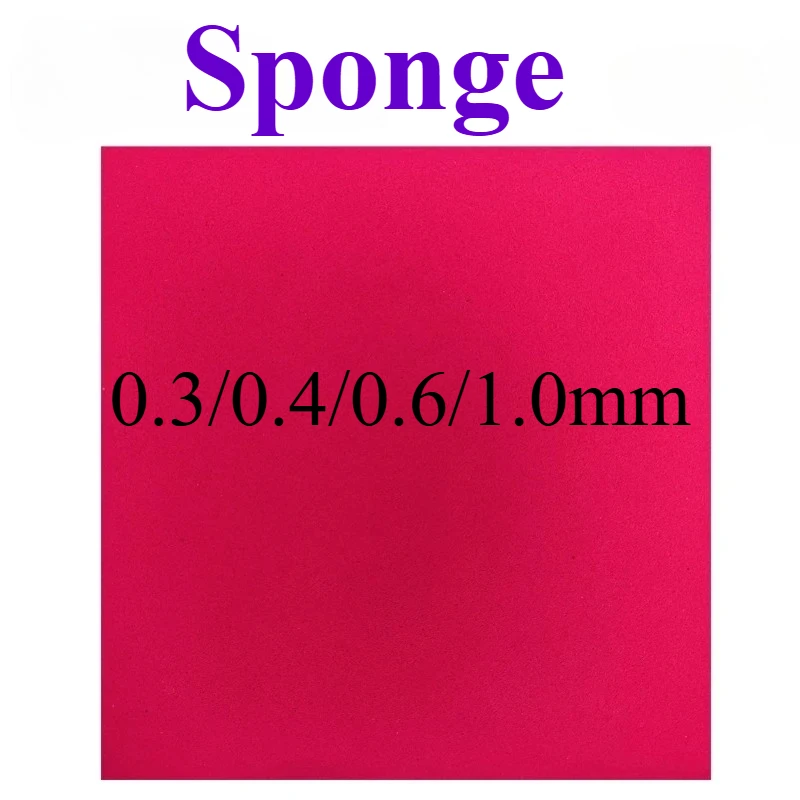 Table Tennis Sponge Ultra Thin & Light 0.3/0.4/0.6/1.0mm High-density Beige Blue Ping Pong Sponge for Table Tennis Rubber
Table Tennis Sponge Ultra Thin & Light 0.3/0.4/0.6/1.0mm High-density Beige Blue Ping Pong Sponge for Table Tennis Rubber