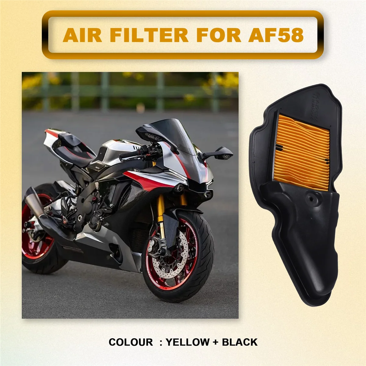 T48C_Motorcycle Intake Air Filter Cleaner for HONDA ZOOMER RUCKUS Metro Dio AF58 AF63 AF69
T48C_Motorcycle Intake Air Filter Cleaner for HONDA ZOOMER RUCKUS Metro Dio AF58 AF63 AF69