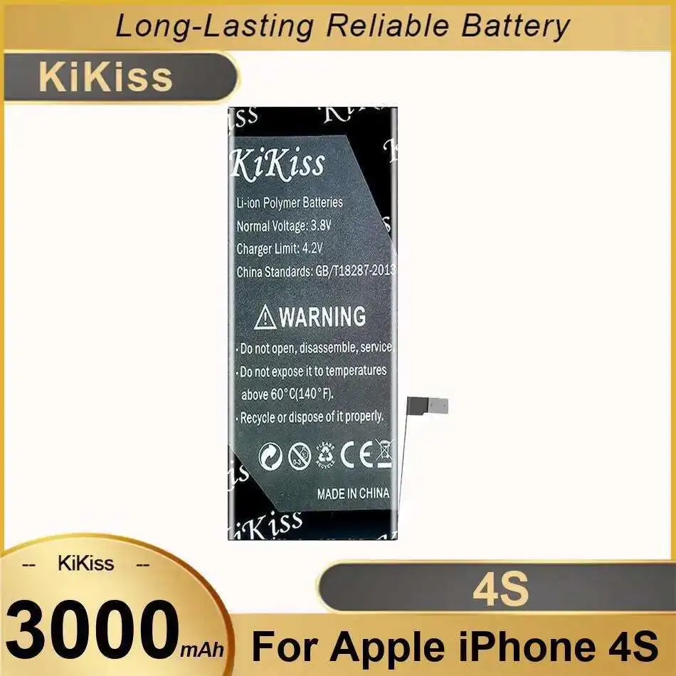 Good Low-Temperature Performance For Apple Iphone 4S Mobile Phone Battery 3000Mah
Good Low-Temperature Performance For Apple Iphone 4S Mobile Phone Battery 3000Mah