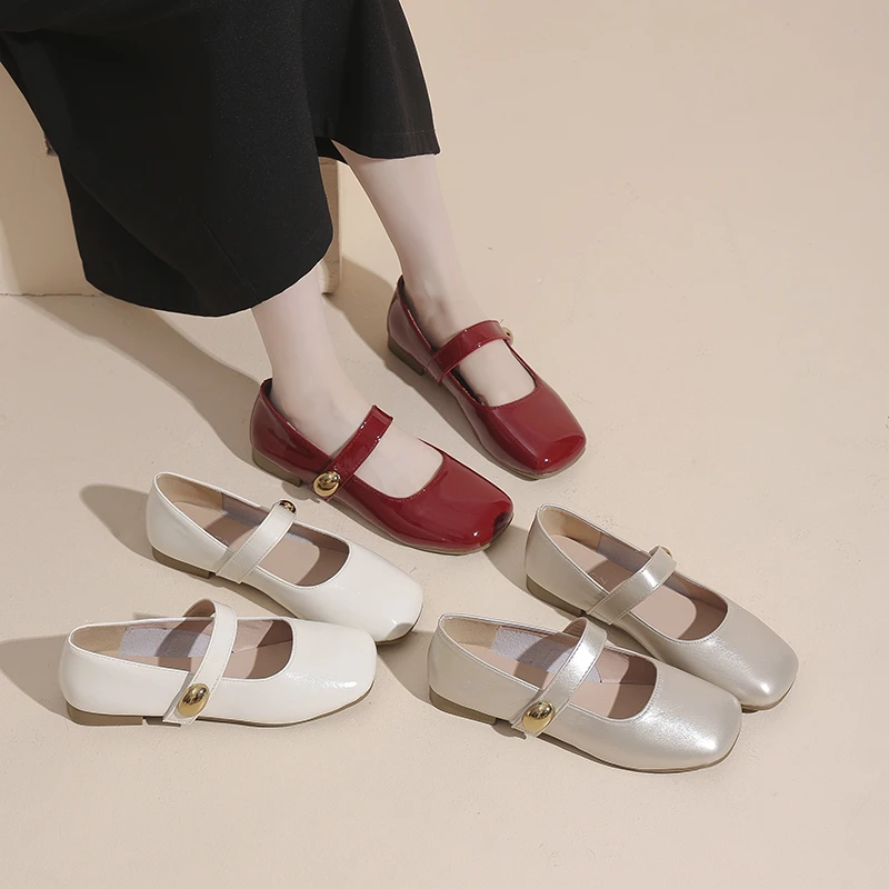 New Women's Square Toe Women Ballet Flats Shoes Fashion Shallow Elastic Band Autumn Ladies Comfort Soft Sole Ballerina Shoes
New Women's Square Toe Women Ballet Flats Shoes Fashion Shallow Elastic Band Autumn Ladies Comfort Soft Sole Ballerina Shoes