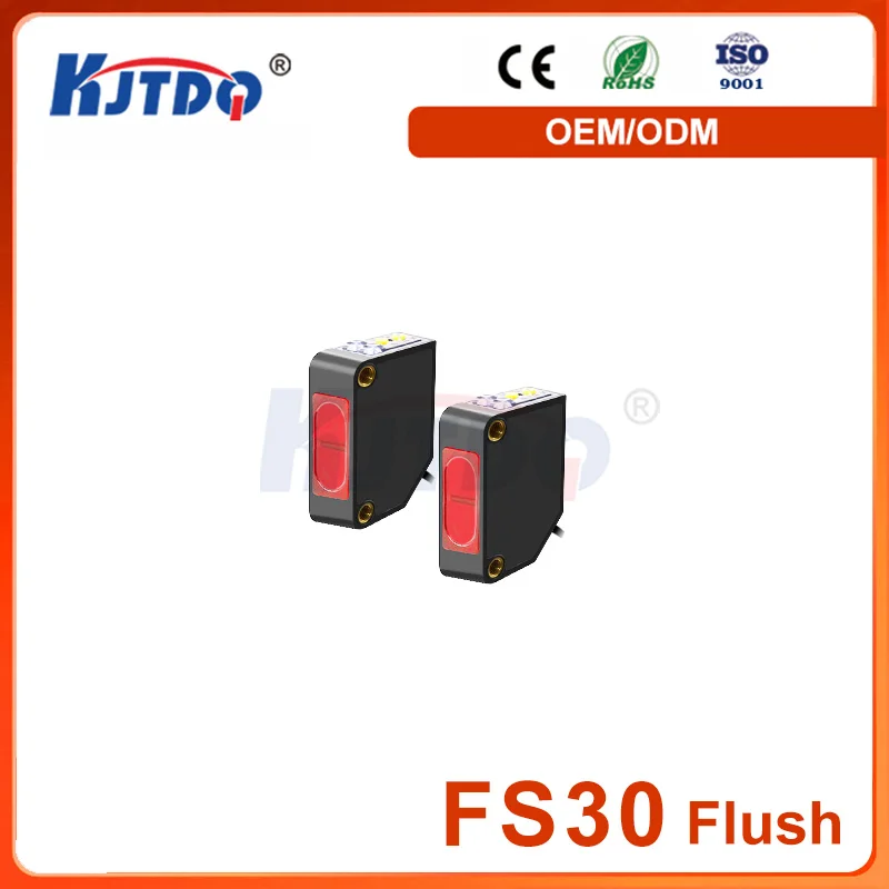 FS30 IP67 Sn 5m 36V Through Beam Reflection Photoelectric Proximity Sensor With PNP NPN Output
FS30 IP67 Sn 5m 36V Through Beam Reflection Photoelectric Proximity Sensor With PNP NPN Output