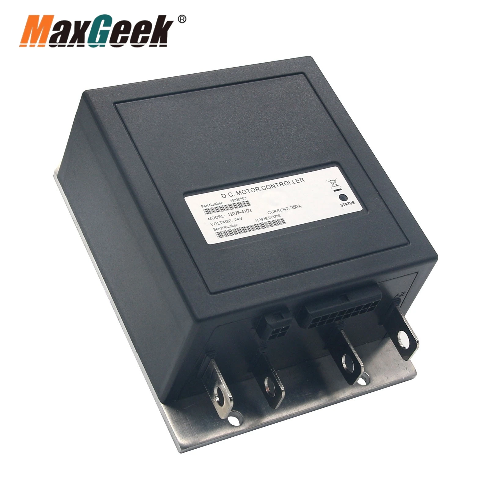 Maxgeek, сделано в Китае, 1207B-4102 24В 250A контроллер двигателя, микропроцессор, контроллер скорости двигателя для Curtis
Maxgeek, сделано в Китае, 1207B-4102 24В 250A контроллер двигателя, микропроцессор, контроллер скорости двигателя для Curtis