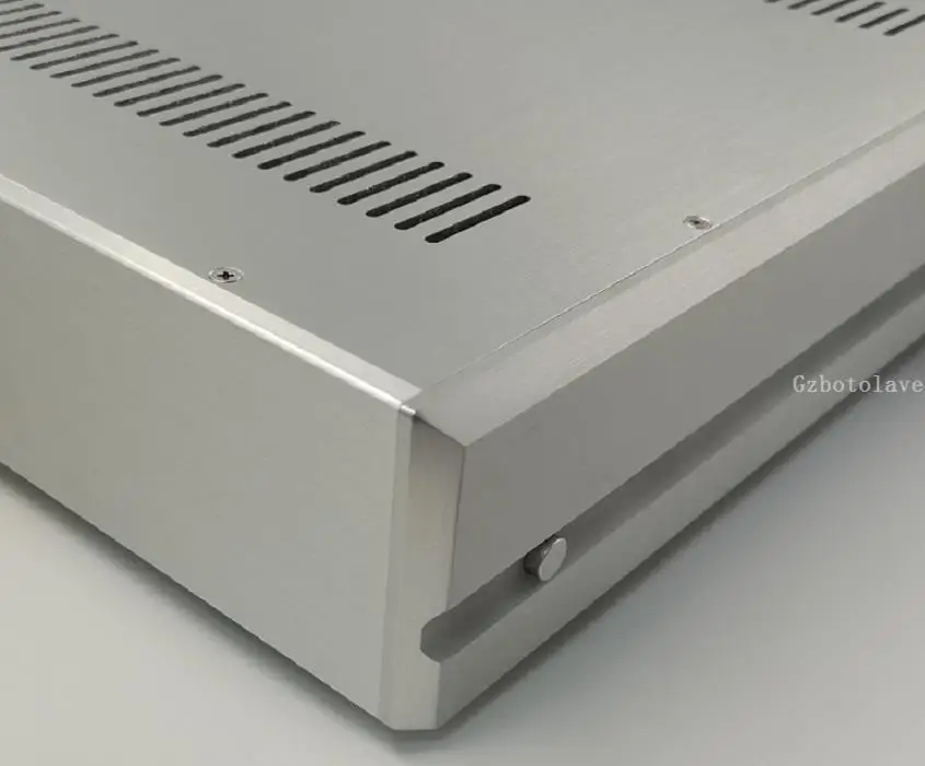 All Aluminum Thickened panel preamplifier tube amp power supply chassis DIY shell enclosure 430*92*360mm
All Aluminum Thickened panel preamplifier tube amp power supply chassis DIY shell enclosure 430*92*360mm
