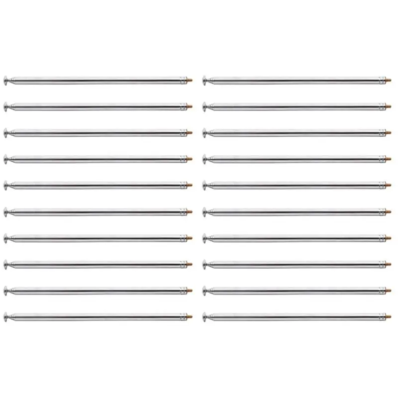 Stylish-20 Pcs 98Cm 38.5 Inch 7 Sections Telescopic Antenna Replacement For FM Radio TV
Stylish-20 Pcs 98Cm 38.5 Inch 7 Sections Telescopic Antenna Replacement For FM Radio TV