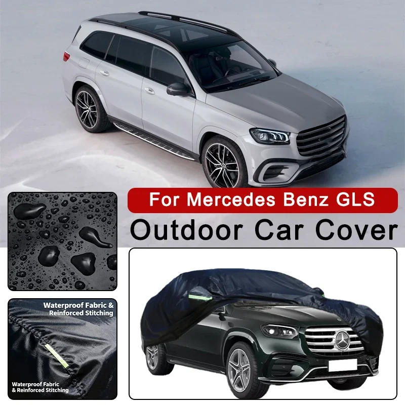 Outdoor Car Cover Waterproof Dustproof UV Sun Protection, Full Car Protector Exterior Accessory For Mercedes Benz GLS X166 X167
Outdoor Car Cover Waterproof Dustproof UV Sun Protection, Full Car Protector Exterior Accessory For Mercedes Benz GLS X166 X167