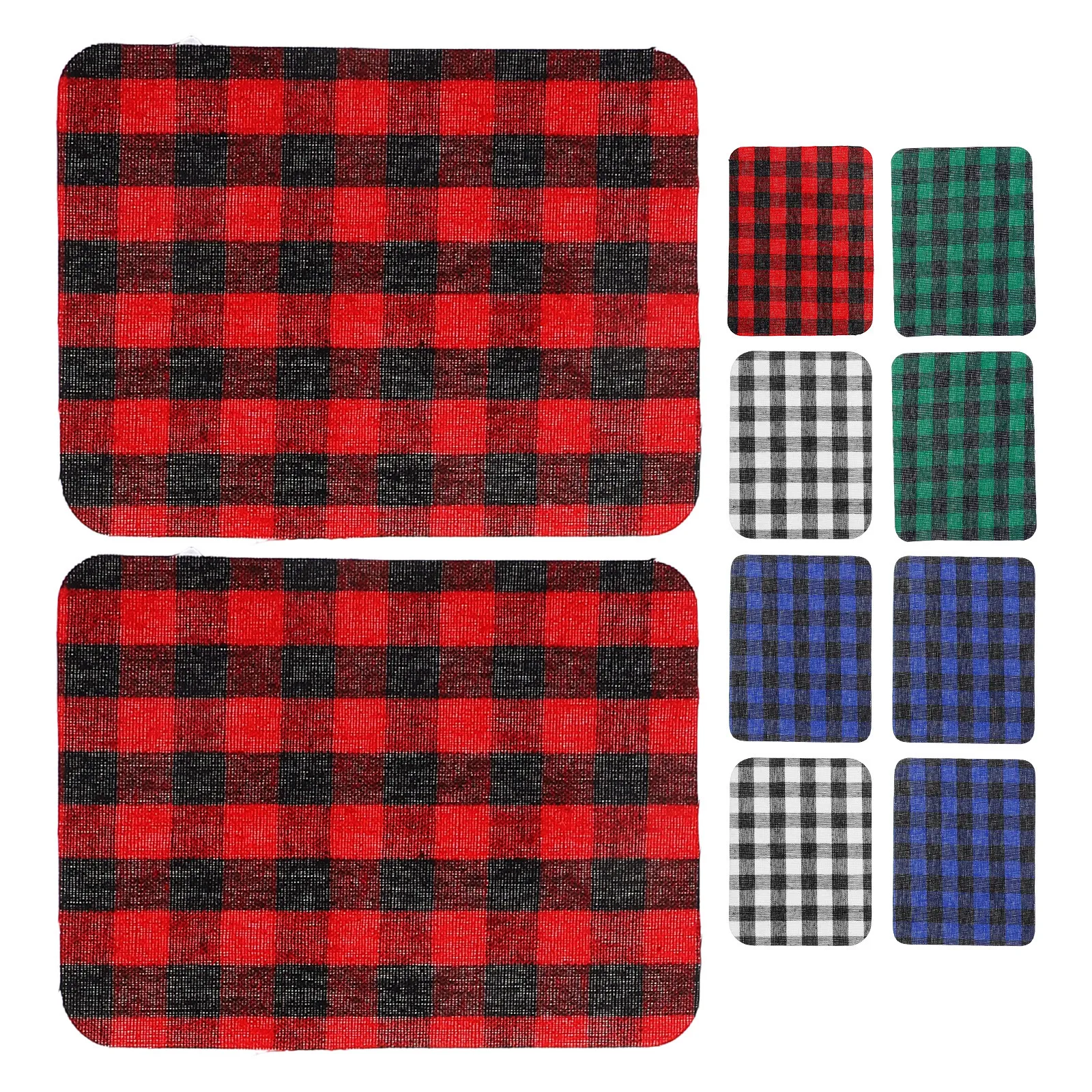 12 pcs Plaid Fabric Patches 4.92 X 11 Inch Iron On Repair Kit For Clothes Jeans Holes Mending Decorative Checkered Patch
12 pcs Plaid Fabric Patches 4.92 X 11 Inch Iron On Repair Kit For Clothes Jeans Holes Mending Decorative Checkered Patch
