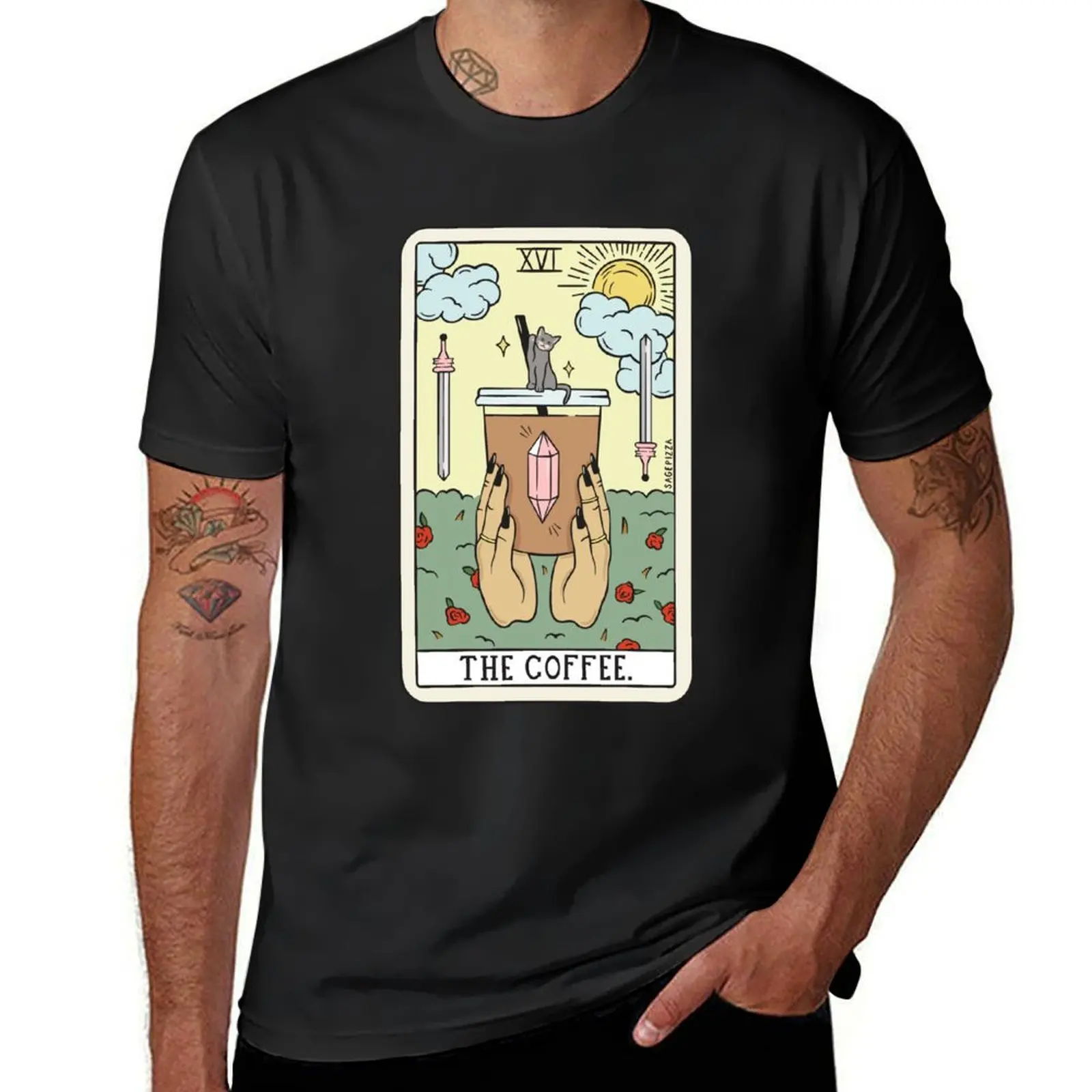 COFFEE READING (LIGHT) T-Shirt Short sleeve tee plus size tops Men's t shirts
COFFEE READING (LIGHT) T-Shirt Short sleeve tee plus size tops Men's t shirts