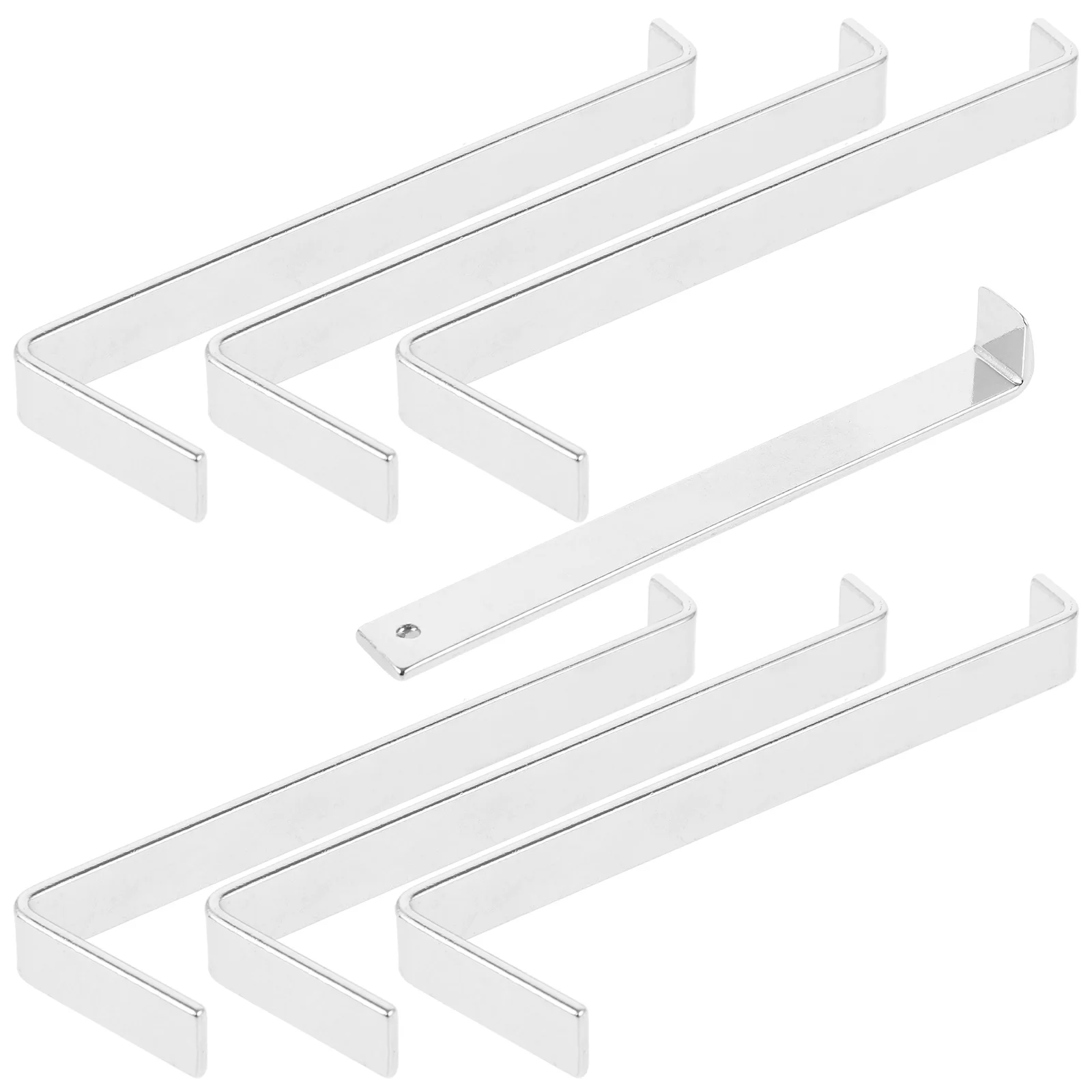 6+1 Hooks Tool Set Heavy Duty Stainless Steel Punch Free Siding Hooks for Wall Kitchen Bathroom Home Office Silver
6+1 Hooks Tool Set Heavy Duty Stainless Steel Punch Free Siding Hooks for Wall Kitchen Bathroom Home Office Silver