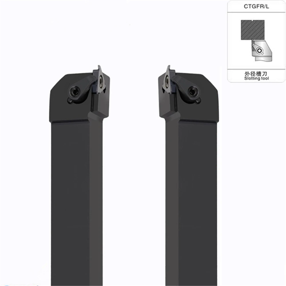 CTGFR1212 CTGFR1616 CTGFR2525 CTGFR2020 CTGFR Turning Tool CTGFL CNC External Groove Tool Holder Slotting Lathe Cutting Shank
CTGFR1212 CTGFR1616 CTGFR2525 CTGFR2020 CTGFR Turning Tool CTGFL CNC External Groove Tool Holder Slotting Lathe Cutting Shank