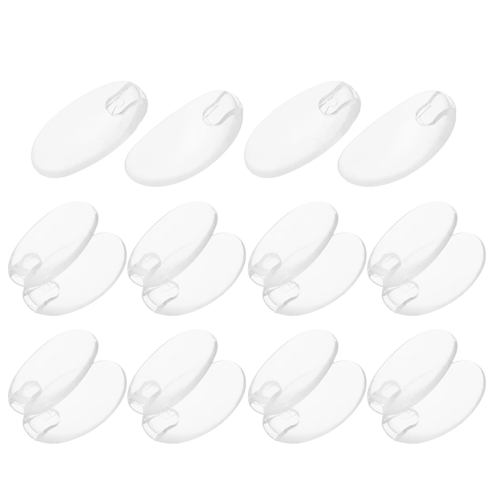 Glasses Nose Pads Replacement Silicone Anti-Slip Cushioned Eyeglass Nose Pad Comfort Inserts For Rimless Sunglasses Clear
Glasses Nose Pads Replacement Silicone Anti-Slip Cushioned Eyeglass Nose Pad Comfort Inserts For Rimless Sunglasses Clear