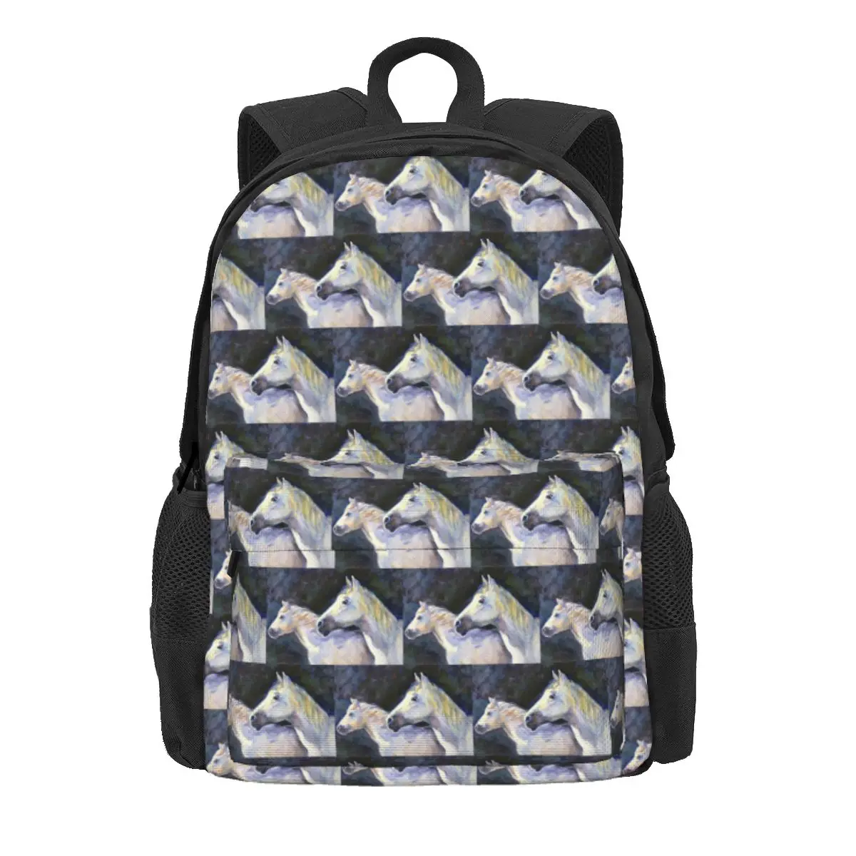 Double Horse Portrait Design Backpack Daypack Large Capacity Children BookBag School Bag Shoulder Bags for Men Women
Double Horse Portrait Design Backpack Daypack Large Capacity Children BookBag School Bag Shoulder Bags for Men Women