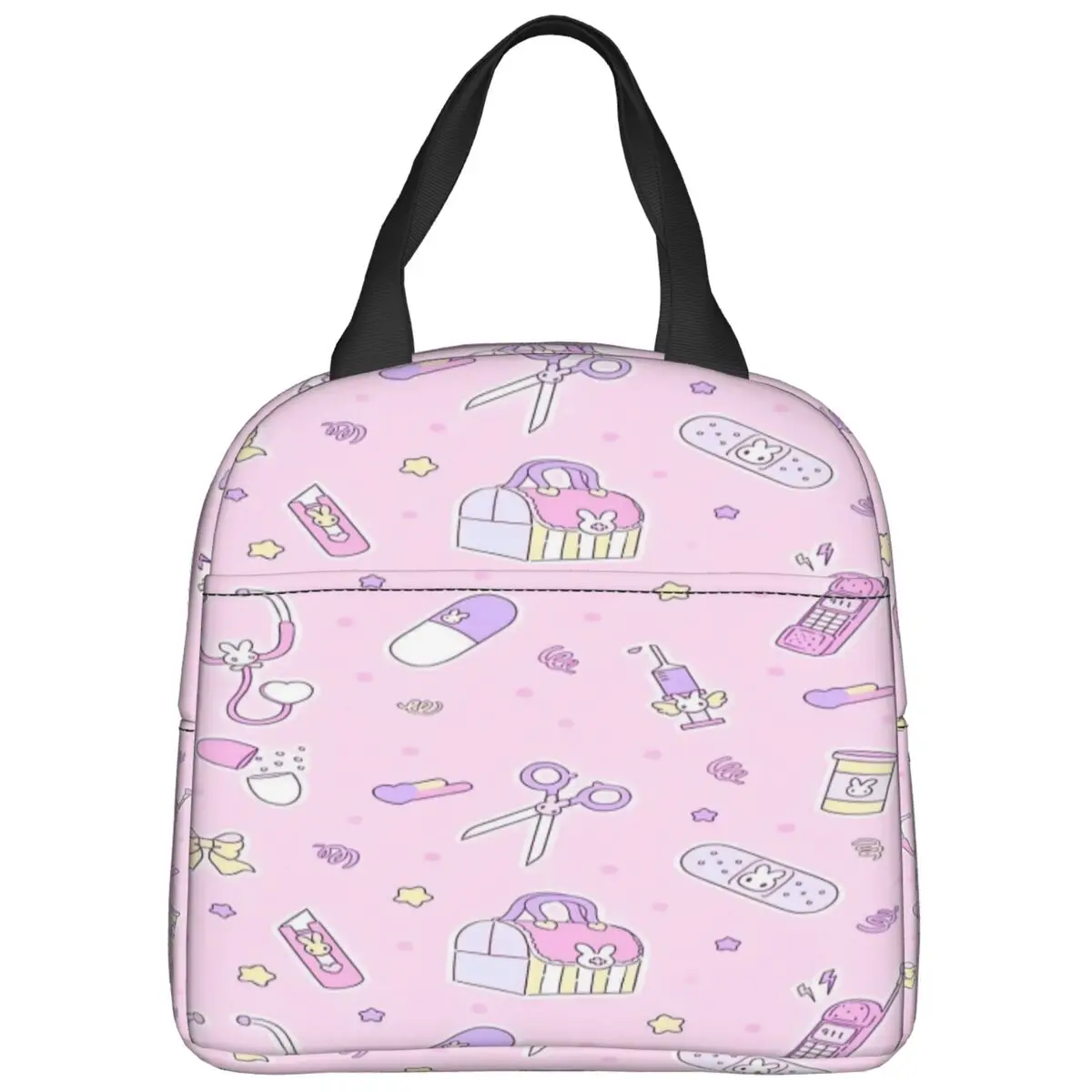 Kawaii Doctors Nurse Lunch Bag Leisure Lunch Box For Girls Office Portable Zipper Cooler Bag Oxford Custom Thermal Tote Handbags
Kawaii Doctors Nurse Lunch Bag Leisure Lunch Box For Girls Office Portable Zipper Cooler Bag Oxford Custom Thermal Tote Handbags