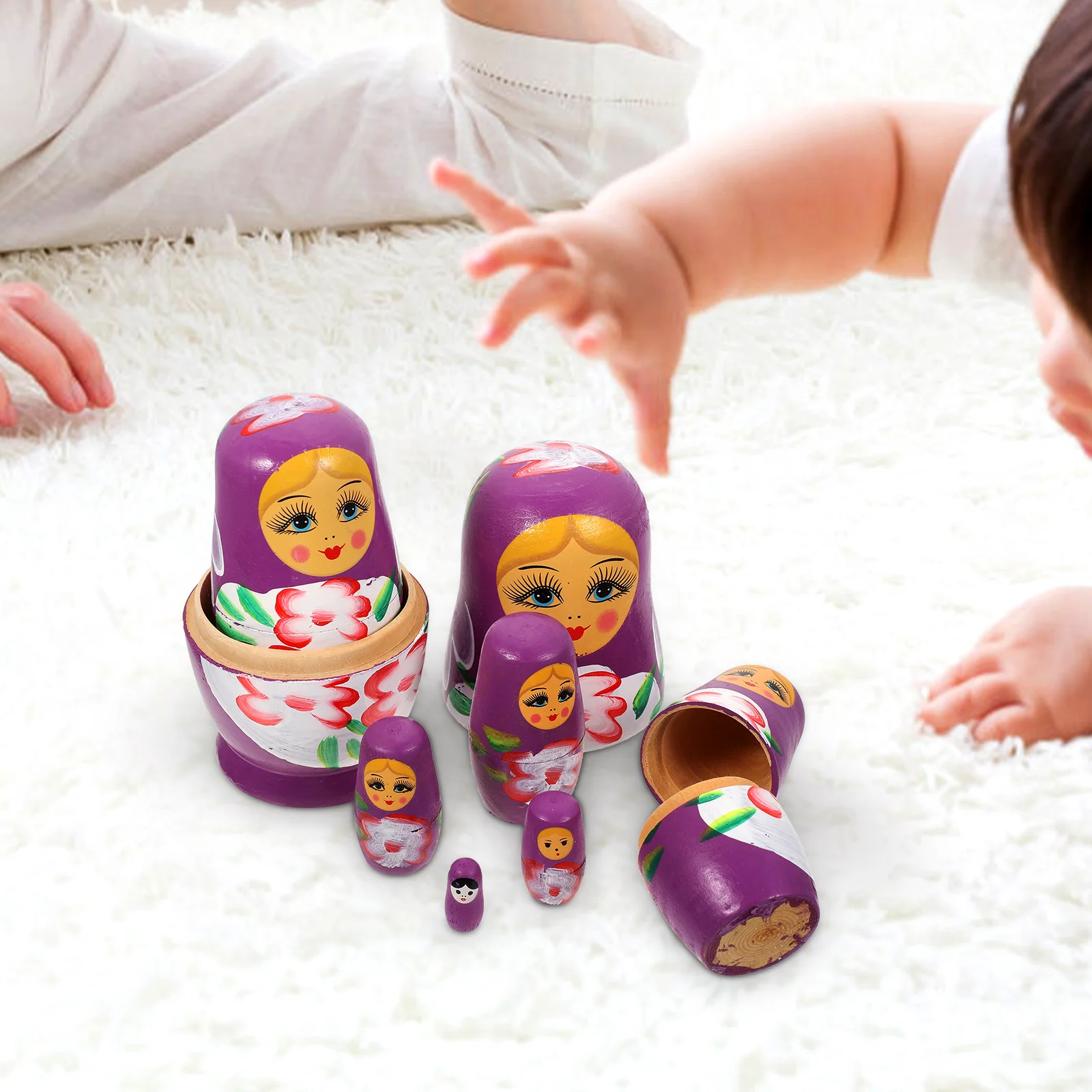7 Layer Matryoshka Toy Children’s Toys Kids Craft House Wooden Dolls for Ornament
7 Layer Matryoshka Toy Children’s Toys Kids Craft House Wooden Dolls for Ornament