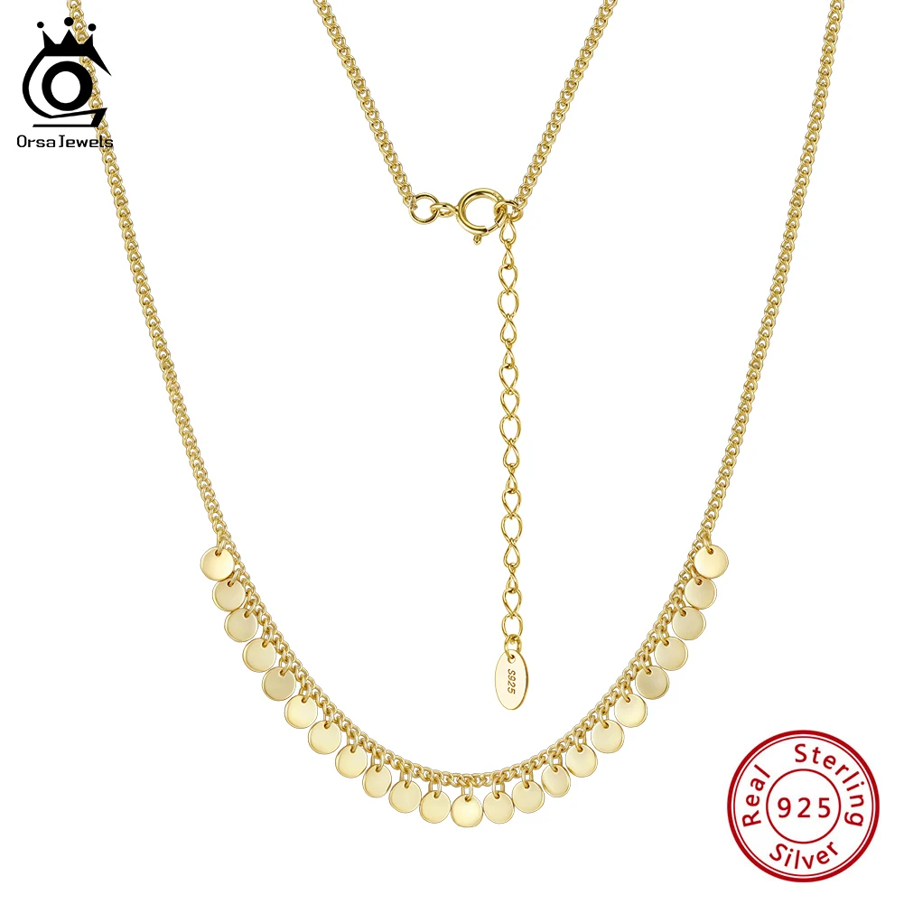 ORSA JEWELS 100% стерлингового серебра 925 пробы, круглое ожерелье, простая цепочка Шопена, круглые подвески, подарок на вечеринку, женские ювелирные изделия, подарок GAN13
ORSA JEWELS 100% стерлингового серебра 925 пробы, круглое ожерелье, простая цепочка Шопена, круглые подвески, подарок на вечеринку, женские ювелирные изделия, подарок GAN13