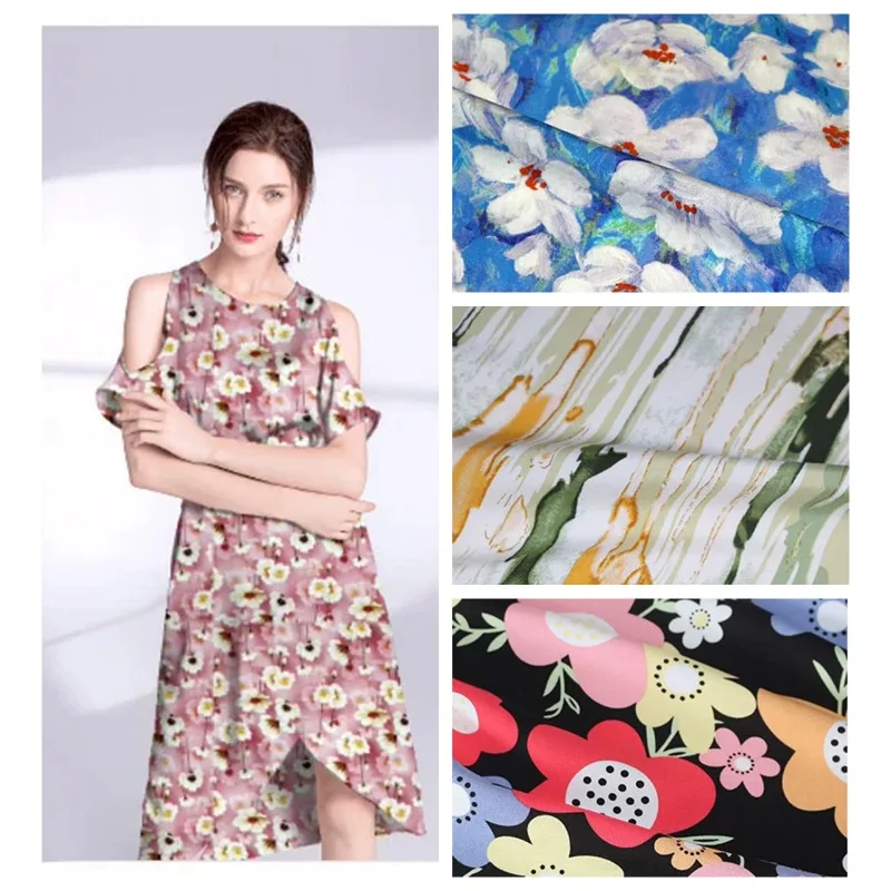 Printed Thin Rayon Fabric By The Meter for Clothing Dress Skirt Pants Pajamas Shirt DIY Sewing Summer Cloth Soft Breathable
Printed Thin Rayon Fabric By The Meter for Clothing Dress Skirt Pants Pajamas Shirt DIY Sewing Summer Cloth Soft Breathable
