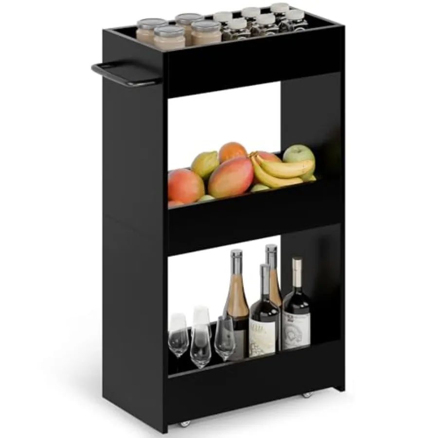 Деревянная передвижная тележка для хранения, 7,9 дюймов (Ш), 3-ярусная, узкая, многофункциональная, на колесиках, для кухни, прачечной, ванной комнаты, органайзер для узких пространств
Деревянная передвижная тележка для хранения, 7,9 дюймов (Ш), 3-ярусная, узкая, многофункциональная, на колесиках, для кухни, прачечной, ванной комнаты, органайзер для узких пространств