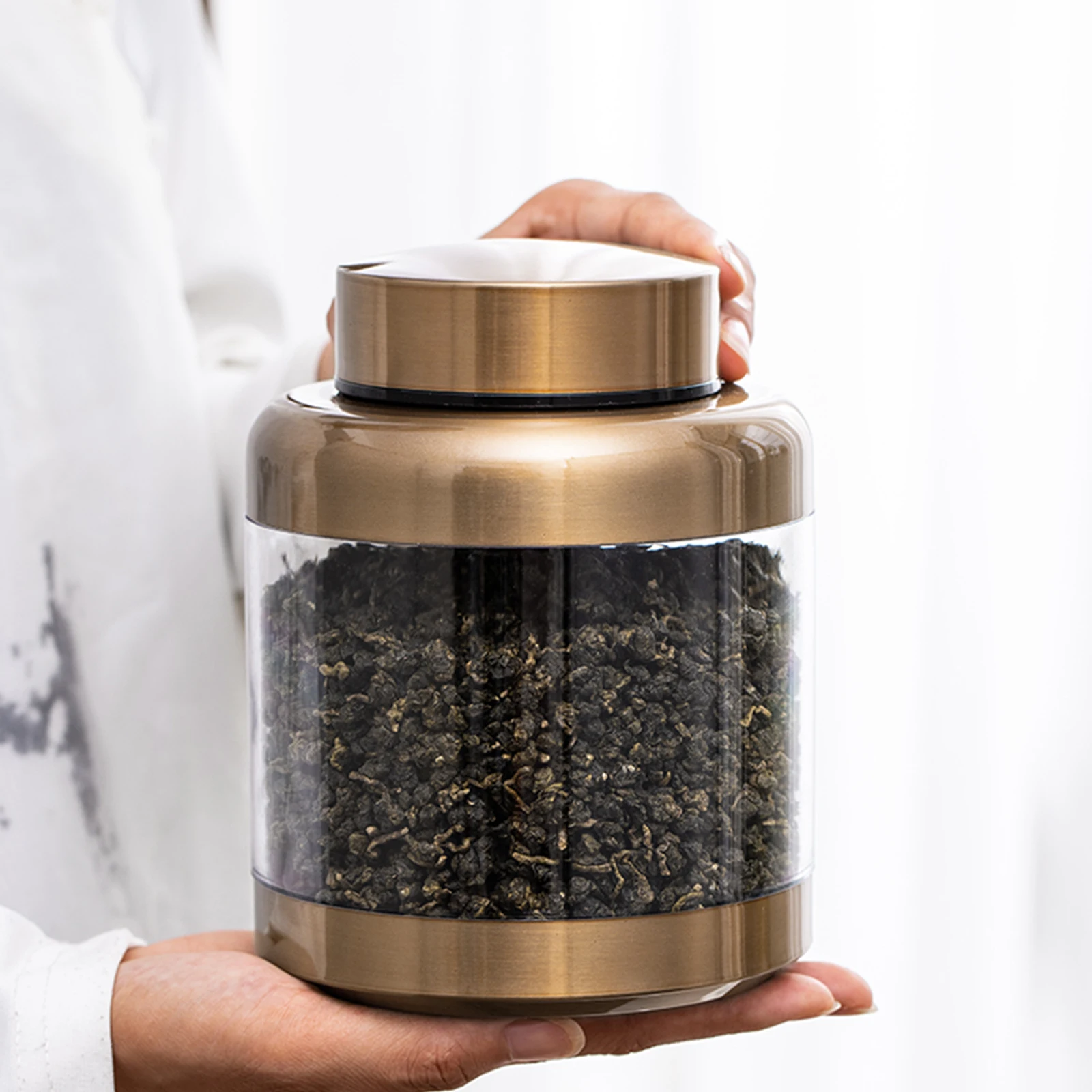 Storage Jar Sealable Container Large Cookie Containers Airtight Jars Flour Kitchen Canisters Stainless Steel Rice Coffee Bean
Storage Jar Sealable Container Large Cookie Containers Airtight Jars Flour Kitchen Canisters Stainless Steel Rice Coffee Bean