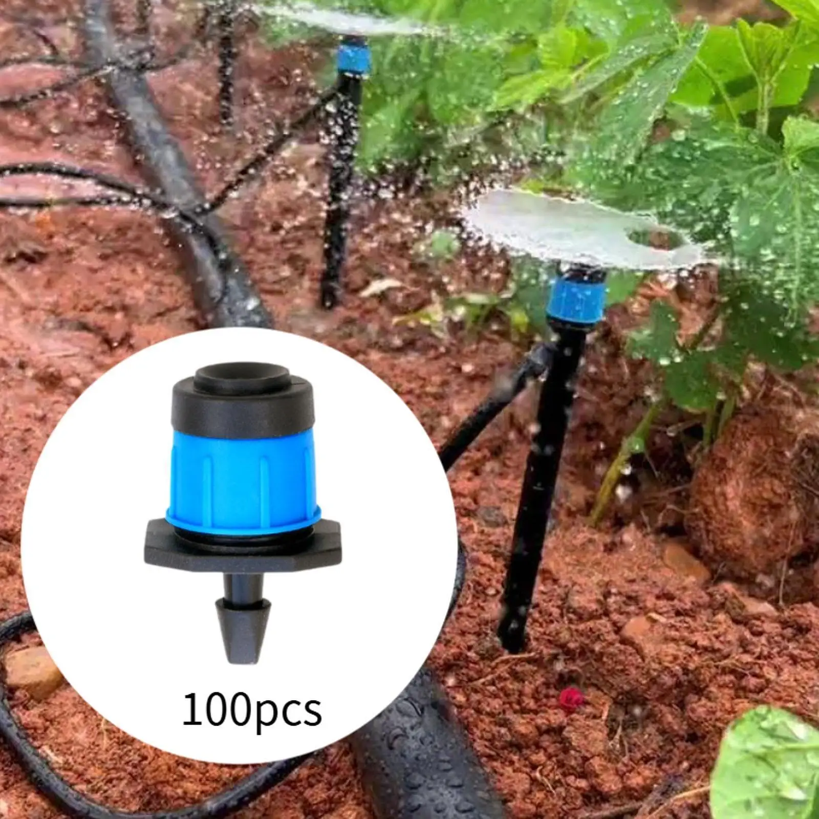 100 Pieces Adjustable Irrigation Drippers Lightweight Water Flow Irrigation Drippers for Lawn Garden Outdoor Yard Flower Beds
100 Pieces Adjustable Irrigation Drippers Lightweight Water Flow Irrigation Drippers for Lawn Garden Outdoor Yard Flower Beds