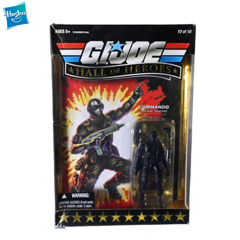 New Original Hasbro G.I.JOE Classified Series HALL OF HEROES COMMANDO SNAKE EYES Action Figure Model Gift Toys
New Original Hasbro G.I.JOE Classified Series HALL OF HEROES COMMANDO SNAKE EYES Action Figure Model Gift Toys