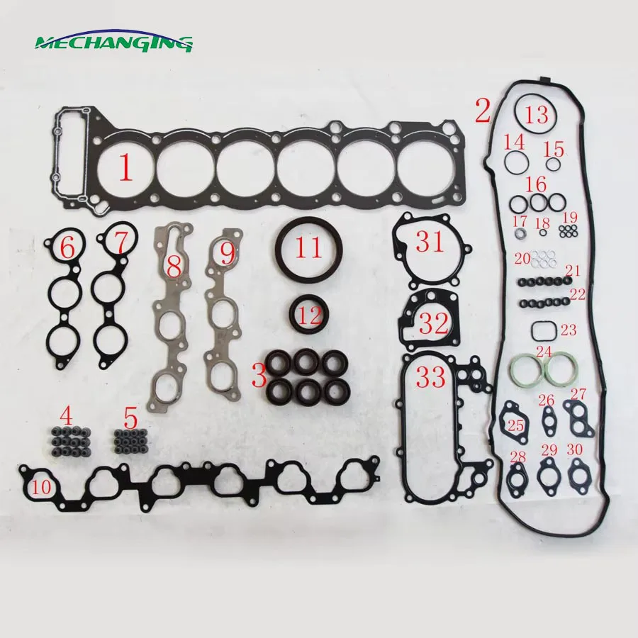 1FZ 1FZFE FZJ80 для TOYOTA LAND CRUISER 4,5 л 24 В комплекты для восстановления двигателя полный комплект прокладок двигателя 04111-66030 50137900
1FZ 1FZFE FZJ80 для TOYOTA LAND CRUISER 4,5 л 24 В комплекты для восстановления двигателя полный комплект прокладок двигателя 04111-66030 50137900