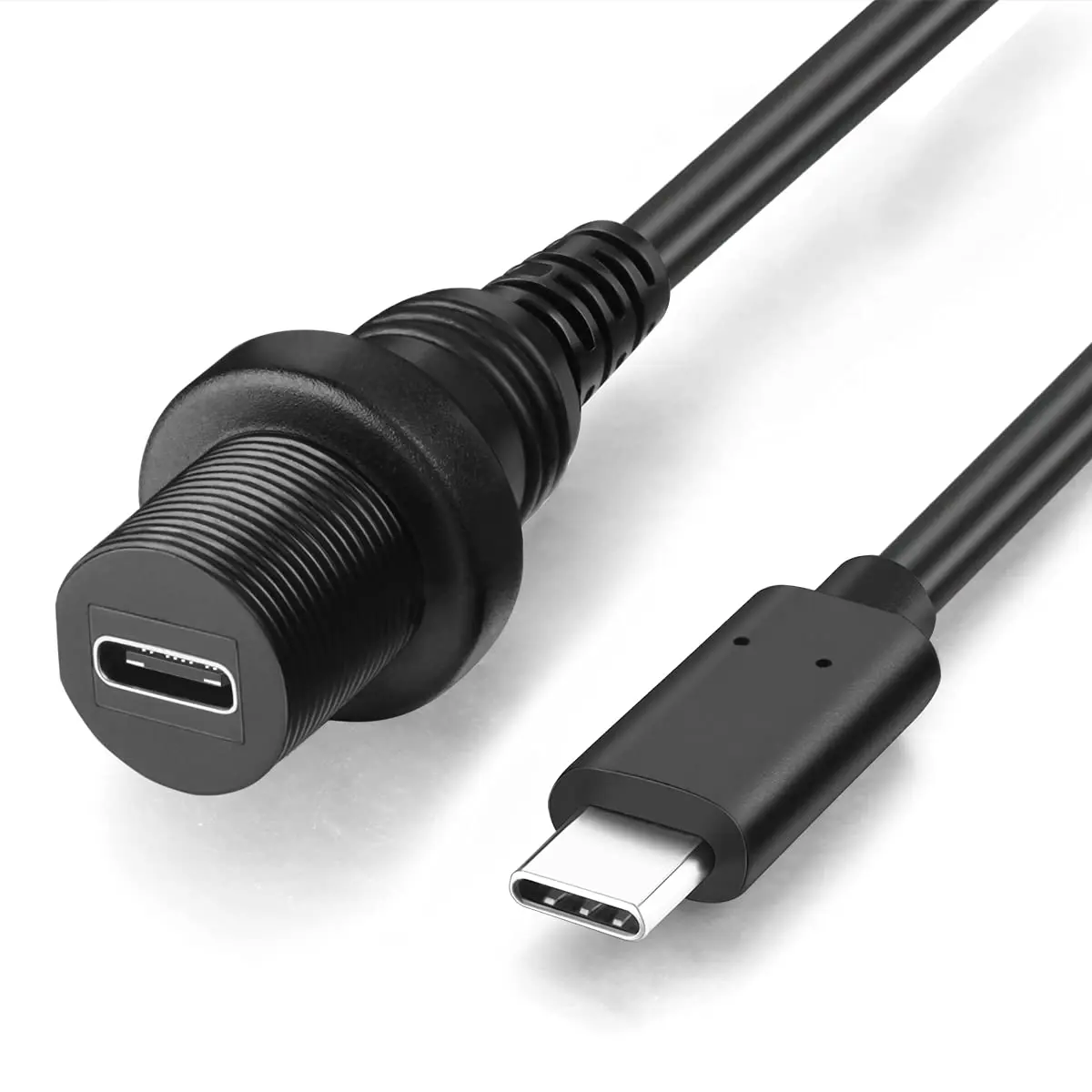 Nku 1m USB 2.0 3.1 Type-C Male To Female Flush Mount Cable Waterproof Kit Accessories for Car Boat Motorcycle Dashboard Panel
Nku 1m USB 2.0 3.1 Type-C Male To Female Flush Mount Cable Waterproof Kit Accessories for Car Boat Motorcycle Dashboard Panel