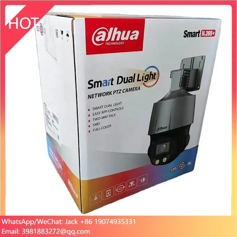 SD3C405DB-GNY-AW-PV WIFI 4MP 5x Smart Dual Light WizSense Wi-Fi Network PTZ Camera
SD3C405DB-GNY-AW-PV WIFI 4MP 5x Smart Dual Light WizSense Wi-Fi Network PTZ Camera