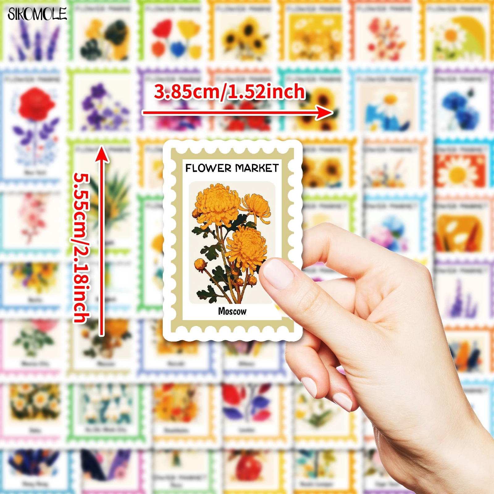 10/30/50pcs Cartoon Plant Stamp Stickers Aesthetic Sunflower Roses Tulips Flowers DIY Travel Luggage Skateboard Graffiti Sticker
10/30/50pcs Cartoon Plant Stamp Stickers Aesthetic Sunflower Roses Tulips Flowers DIY Travel Luggage Skateboard Graffiti Sticker