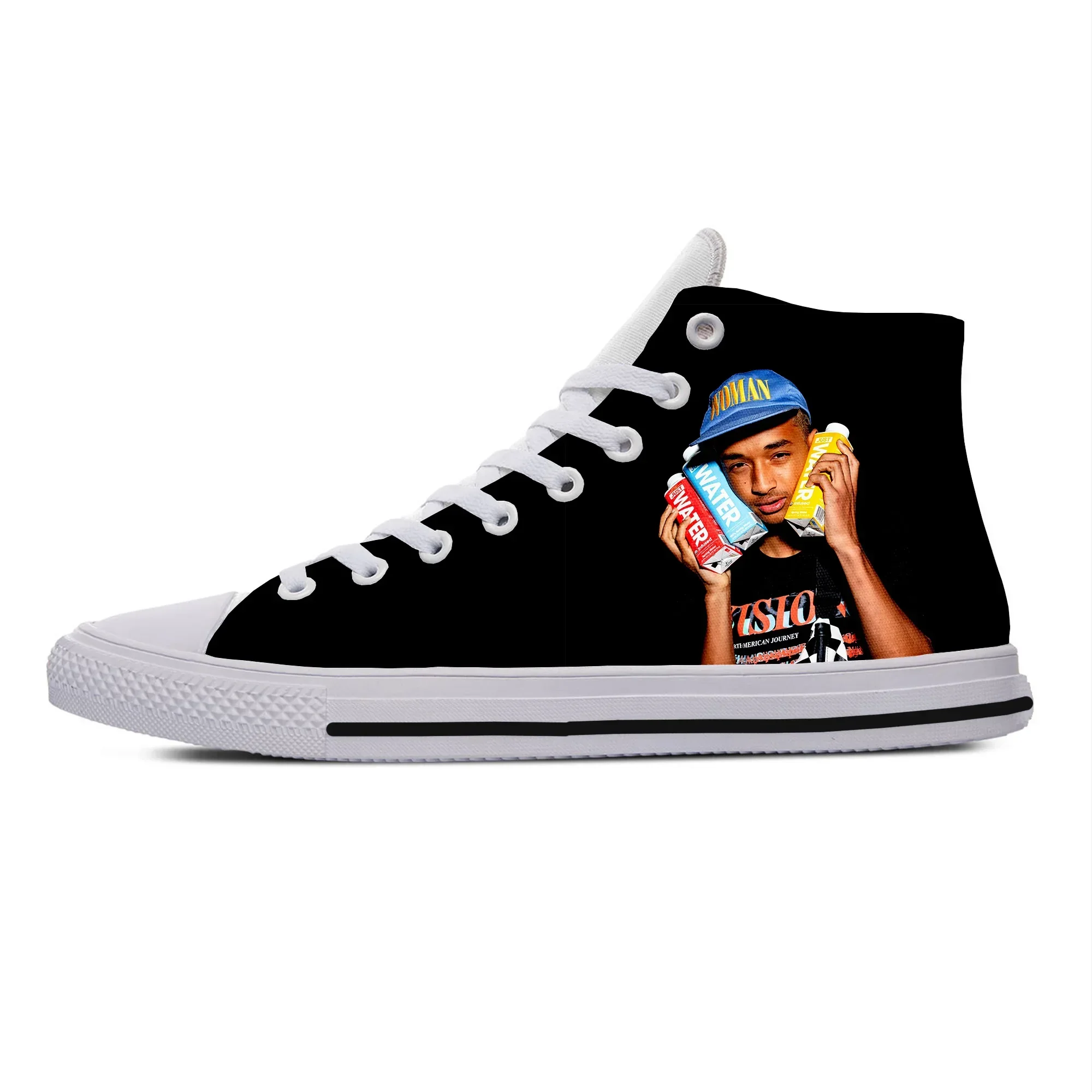 Hot Cool Fashion Jaden Smith High Sneakers Men Women High Quality Handiness Casual Shoes Summer High Top Breathable Board Shoes
Hot Cool Fashion Jaden Smith High Sneakers Men Women High Quality Handiness Casual Shoes Summer High Top Breathable Board Shoes