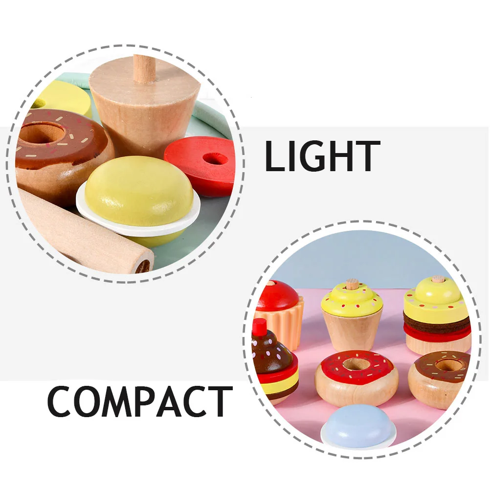1Set Wooden Cake Tower Plaything Safe Durable Multilayer Creative Design Colorful Dessert Tea Party Role Play Gift for Kids
1Set Wooden Cake Tower Plaything Safe Durable Multilayer Creative Design Colorful Dessert Tea Party Role Play Gift for Kids