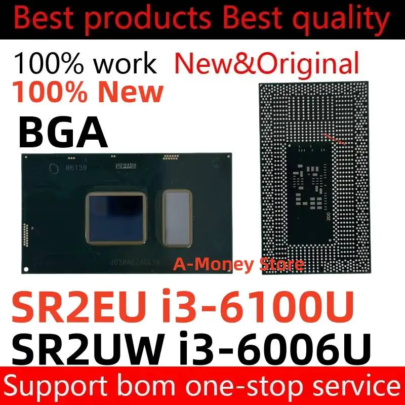 100% New SR2UW i3-6006U i3 6006U SR2EU i3-6100U i3 6100U BGA
100% New SR2UW i3-6006U i3 6006U SR2EU i3-6100U i3 6100U BGA