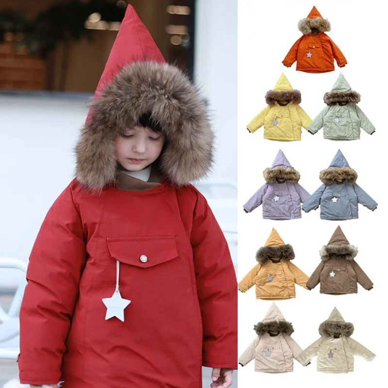 Детское зимнее пальто, Новое поступление 2025, модное утолщенное теплое пуховое пальто с капюшоном для мальчиков и девочек, детское пальто на белом утином пуху
Детское зимнее пальто, Новое поступление 2025, модное утолщенное теплое пуховое пальто с капюшоном для мальчиков и девочек, детское пальто на белом утином пуху